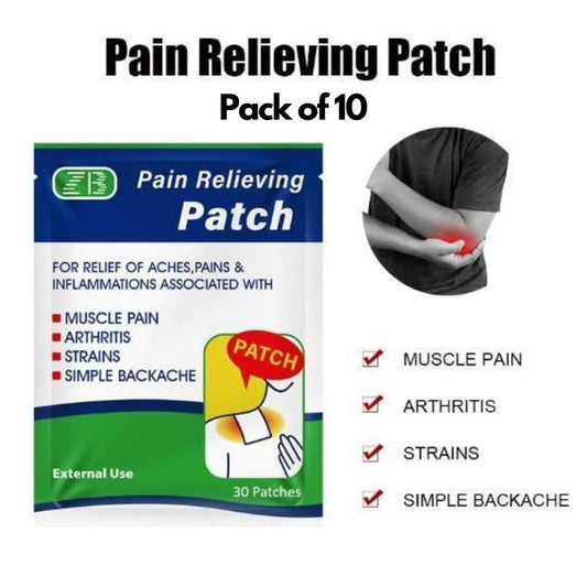 Pain Relieving Patches Pack of 10