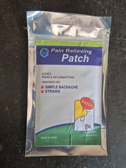 Pain Relieving Patches Pack of 10