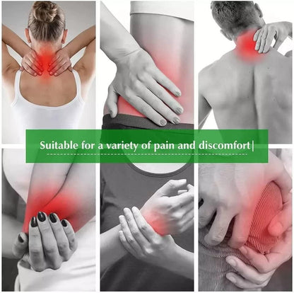 Herbal Knee Plaster Sticker Wormwood Extract Joint Ache Pain Relieving Pack Of (10)