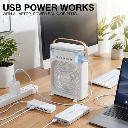 Jupitar Portable 3 in 1 Air conditioner Fan & Cooler - Instant Cooling for Home & Office